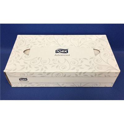 ADVC FACIAL TISSUE BOX 2-PLY WHT 30/100