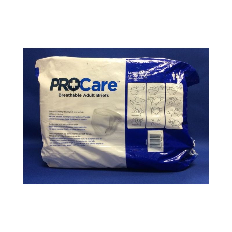 PROCARE CRP-512, 2 Packs of 25ct.(Total 50) Disposable Underwear