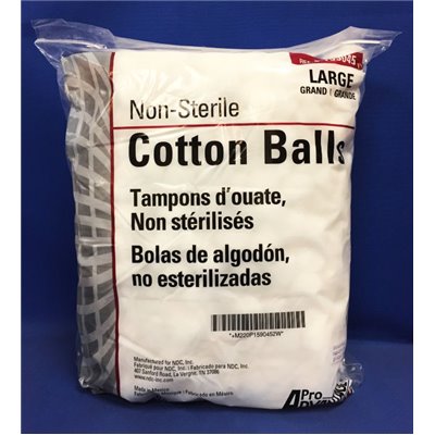 COTTON BALL LRG NS 1000/BAG