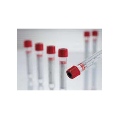 VENOUS BLOOD COLLECTION TUBE RED 6ML