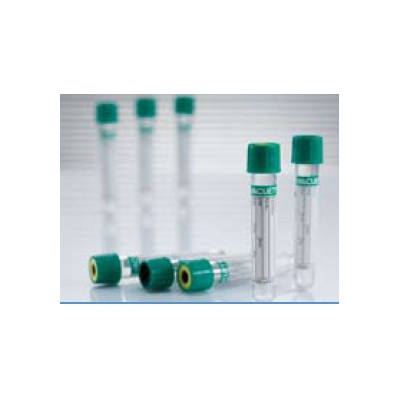 VENOUS BLOOD COLLECTION TUBE GREEN 4ML