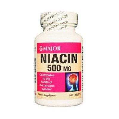 NIACIN 500MG 100CT