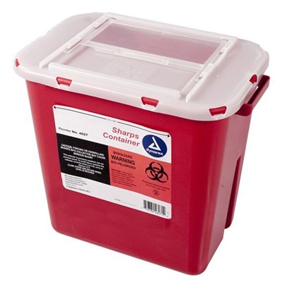CONTAINER SHARPS 2 GAL SLIDE LID
