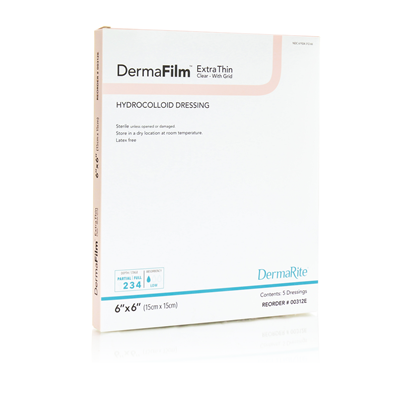 DermaFilm Thin with Border (6x6)