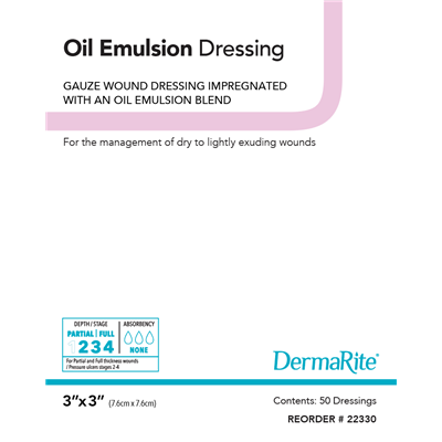 Oil Emulsion Dressing (3x3)