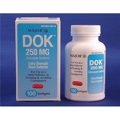 COLACE GENERIC 250MG 100'S (DOC SOD)
