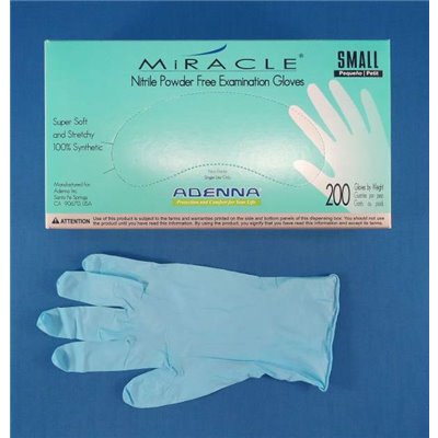 GLOVE NITRILE MIRACLE SM 200/BX