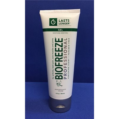 BIOFREEZE TOPICAL PAIN RELIEVER 4OZ TUBE