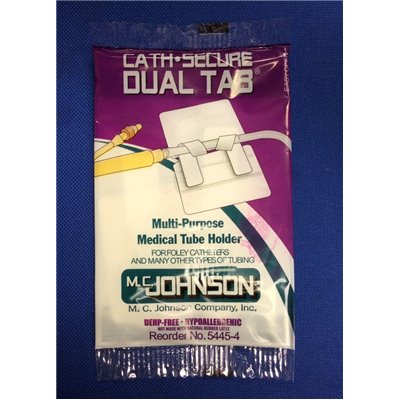 CATHETER SECURE DEVICE DUAL TAB
