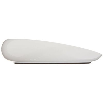 DISH 8" ROUND SCOOP LOW FRNT HIGH BCK EA