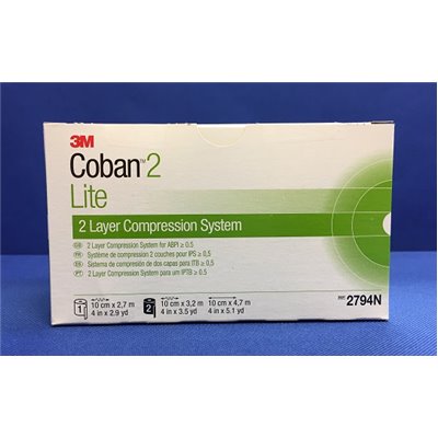 COBAN 2 LAYER LITE COMPRESSION SYSTEM BX