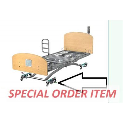 BED REXX FOOT END FLOOR LOCK SYSTEM