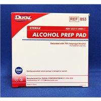 ALCOHOL PAD 200 COUNT MED BOX