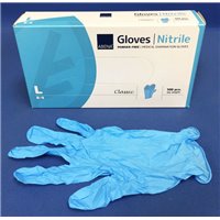 GLOVE NITRILE DISPOSABLE PF LARGE 100/BX