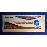 A & D OINTMENT PACKET 5 GM 144/BX