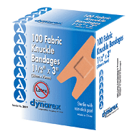 BANDAGE FABRIC ADH KNUCKLE ST 1-1/2X3