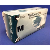 GLOVE NITRIDERM BLUE PF MD 200/BX