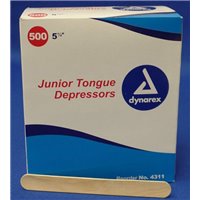 TONGUE DEPRESSORS JR NS 500'S