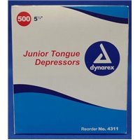 TONGUE DEPRESSORS JR NS 500'S