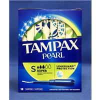 TAMPONS TAMPAX PEARL SUPER UNSC 18/BX