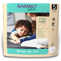 BAMBO OVRNGHT DIAPER SZ 5 (27-40LBS)4/22