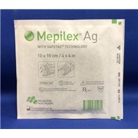 FOAM MEPILEX AG 4X4 EACH [287100 5/BX]